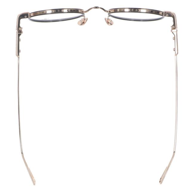 クロムハーツ サイズ:48□21 -146 SEXCEL クロスメタルボストンフレーム眼鏡 中古 GZ11