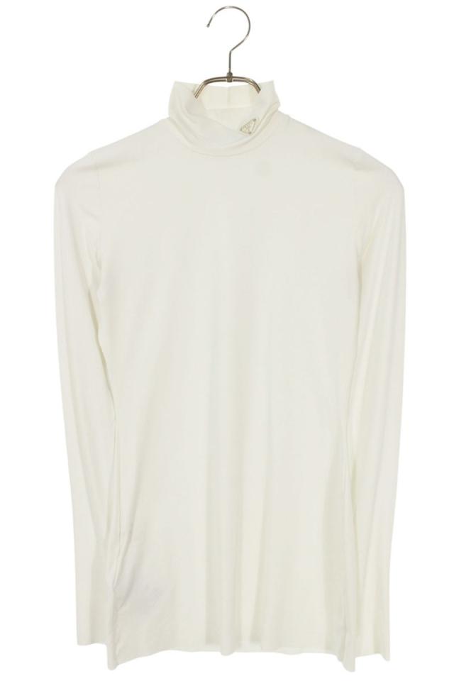 プラダ サイズ:38  39528 S211 三角ロゴプレートハイネック長袖カットソー 中古 BS99