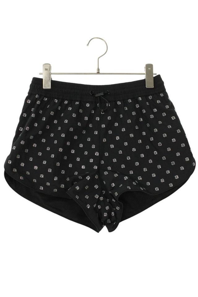 アレキサンダーワン サイズ:XS  1WC2234590 ラインストーン装飾ナイロンショートパンツ 中古 BS99