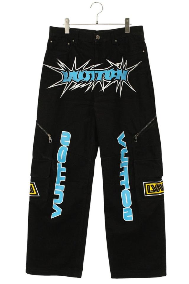 ルイヴィトン サイズ:29インチ  23AW  RM232M Z78 HPD10W レーシングアーバンデニムパンツ 中古 SB01