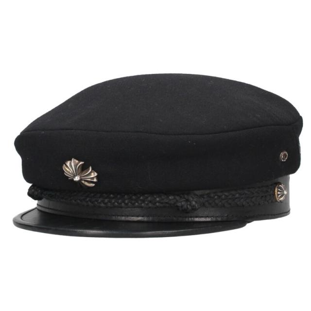 クロムハーツ サイズ:S CHプラスナポレオンハット帽子 中古 SJ02