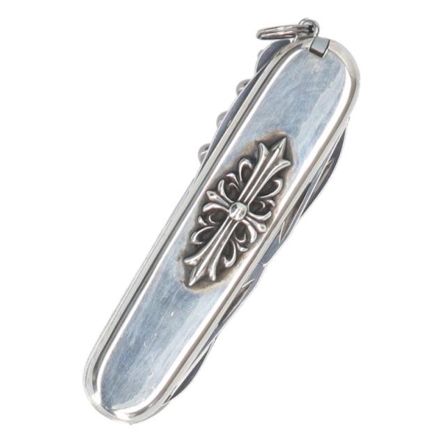 クロムハーツ サイズ:MD  ARMY KNIFE MD アーミーナイフミディアム オールド フローラルクロスモチーフミディアムサバイバル用品 中古 GZ11