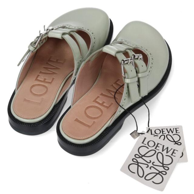 ロエベ サイズ:36 カンポ メリージェーン ミュールサンダル 中古 BS99