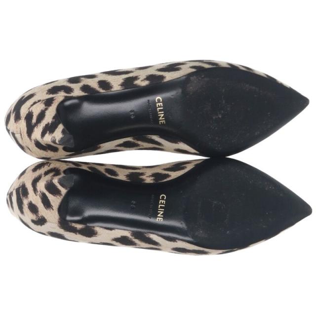 セリーヌ サイズ:36 レオパードパンプス 中古 BS99