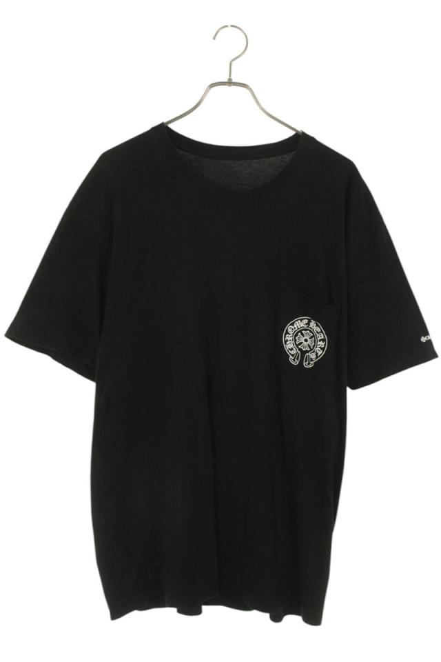 クロムハーツ サイズ:XL  CH T-SHRT 1 バックホースシュープリントTシャツ 中古 SJ02