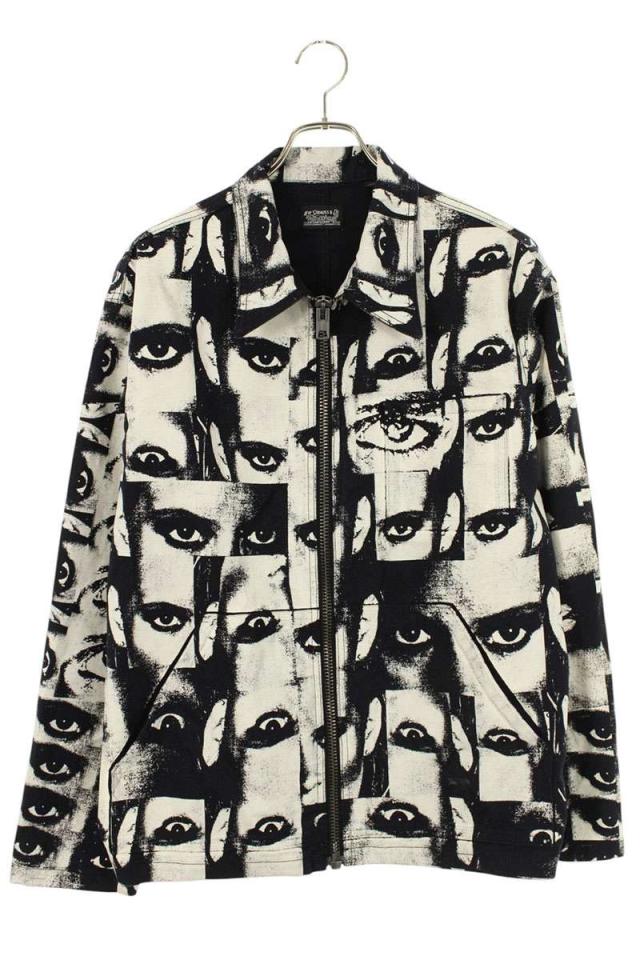 リーバイス サイズ:M  Skateboarding Garage Jakcet Roemello Ugale総柄ジップアップブルゾン 中古 BS99