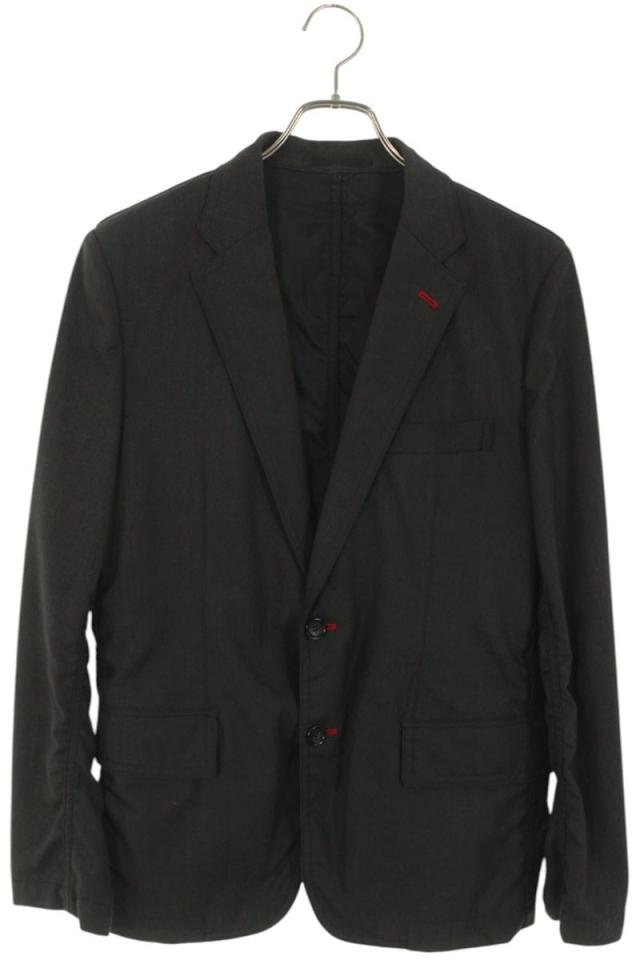 コムデギャルソンオム サイズ:SS  08AW  HB-J034 AD2008ポリウールストライプジャケット 中古 BS99