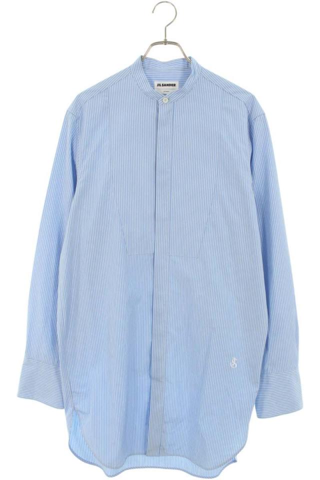 ジルサンダー サイズ:39  24AW  J24DL0107 ストライプロング長袖シャツ 中古 BS99