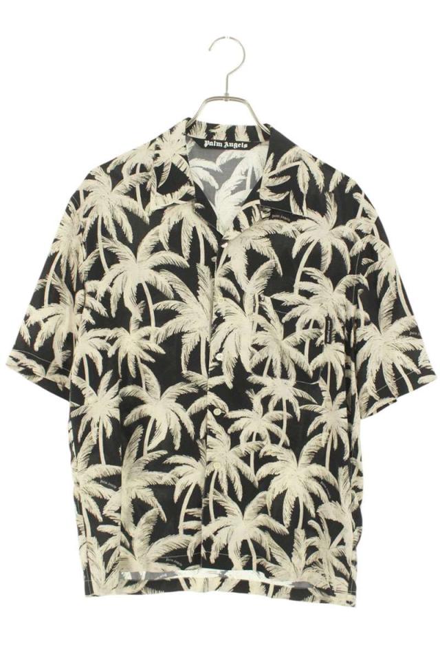 パームエンジェルス サイズ:44  PMGG005R24FAB001 パームツリービスコース半袖シャツ 中古 BS99