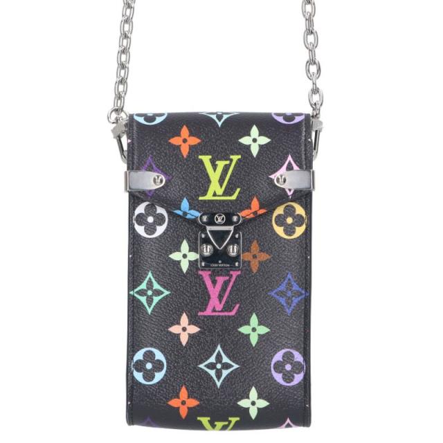 ルイヴィトン  村上隆   M14098 TM フォン ポーチ･メティス マルチカラーフォンケース 中古 SB01