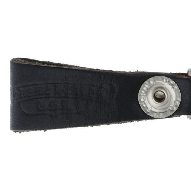 クロムハーツ BELT LOOP ケルティックボールボタンレザーベルトループ