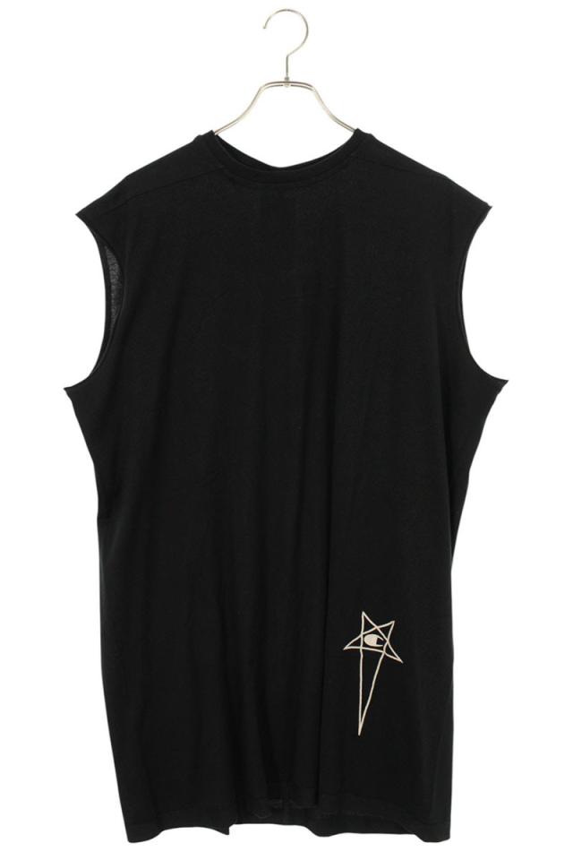 リックオウエンス  チャンピオン サイズ:S  CM02C9231-CHJEG ロゴエンブロイダリーノースリーブカットソー 中古 BS99