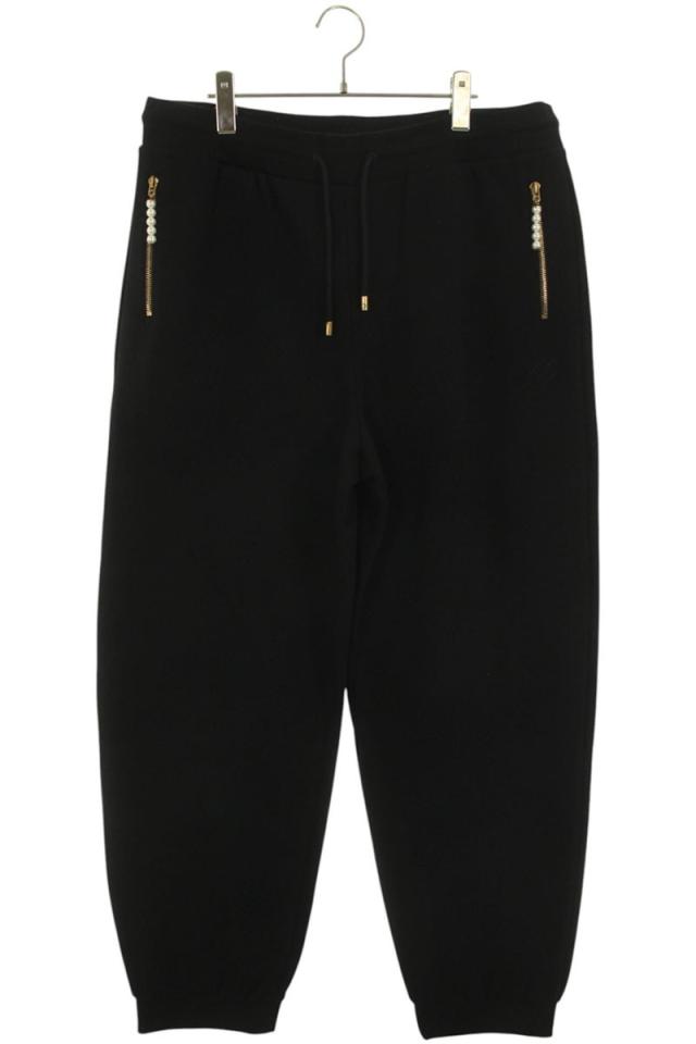 ルイヴィトン サイズ:4L  25SS  RM251MQ CFJ HRY43W エンブロイダードジャージーロングパンツ 中古 SB01