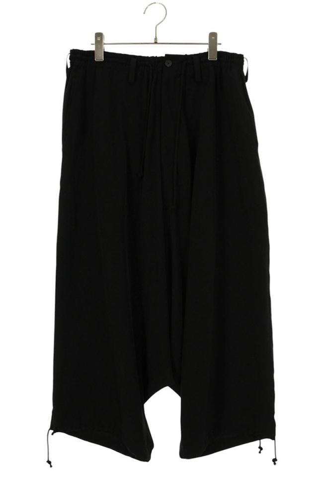 サイト サイズ:3  UB-P05-500 CREPE de CHINE BALLOON SAROUEL PANTS クロップドワイドロングパンツ 中古 BS99