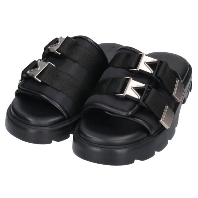 ボッテガヴェネタ サイズ:44  FLASH ダブルバックルフラッシュサンダル 中古 BS99