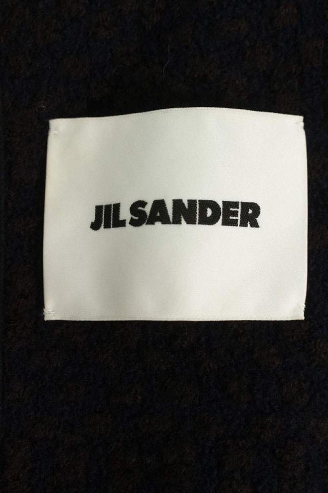 ジルサンダー サイズ:S 21AW JSWT752305 ジャガードケープコート 中古 BS99