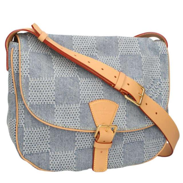 ルイヴィトン サイズ:MM  N4040743 モンスリメッセンジャーM ダミエデニムショルダーバッグ 中古 SS13