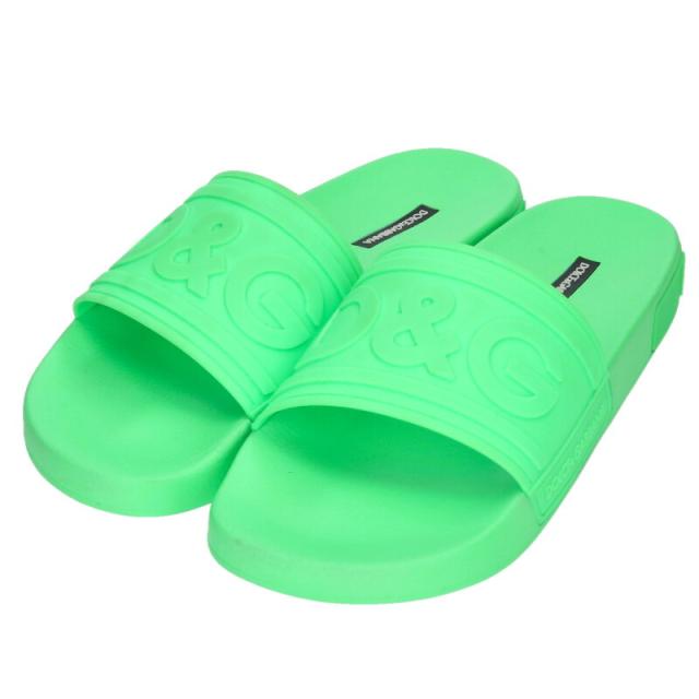 ドルチェアンドガッバーナ サイズ:42 ロゴデザインラバーサンダル 中古 BS99