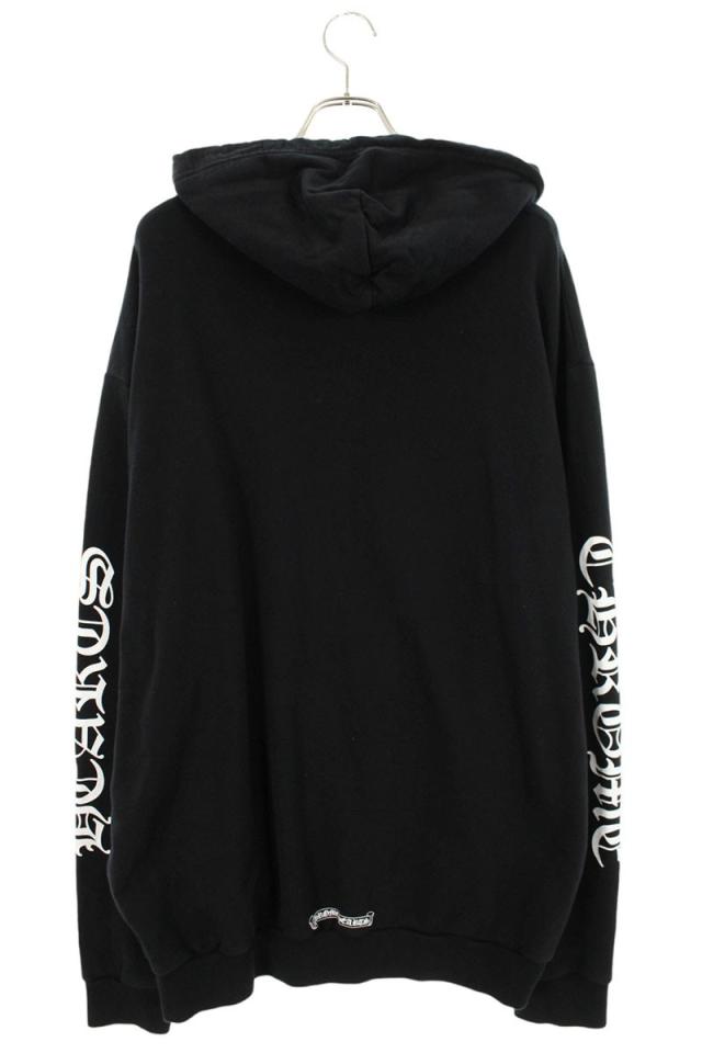 クロムハーツ サイズ:XXL SWTSHRT PLV 袖英字プリントプルオーバー