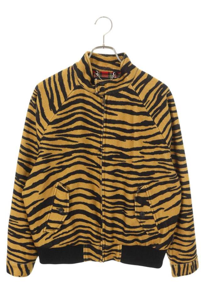 シュプリーム サイズ:S Harrington Jacket タイガー柄ジップアップブルゾン 中古 BS55