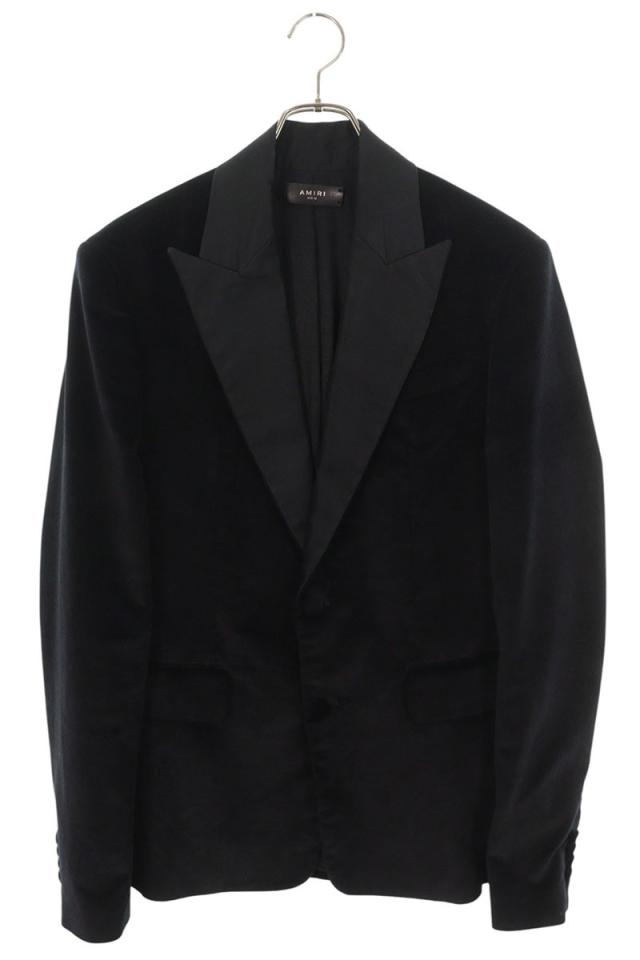アミリ サイズ:46  SR1MUR004SAMCSV ベロアタキシードジャケット 中古 BS99