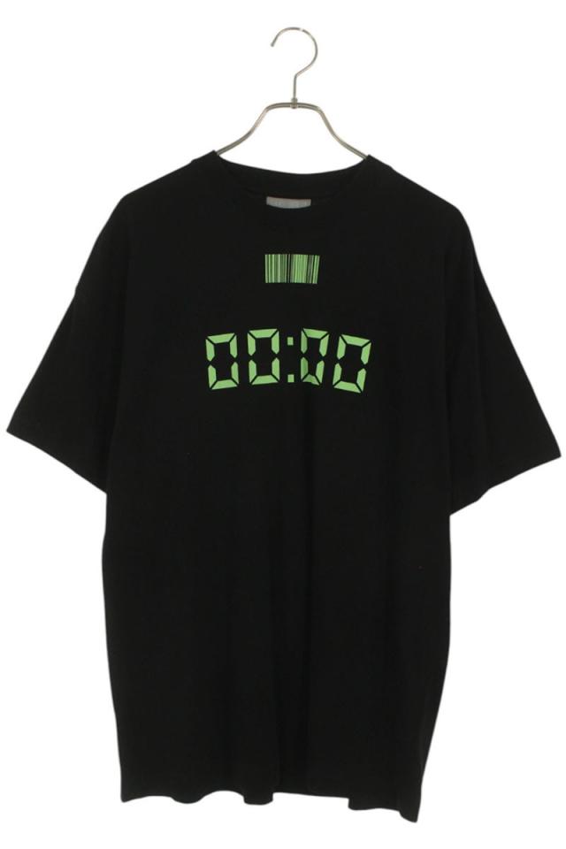 ブイティーエムエヌティーエス サイズ:M  VL12TR320B リセットプリントTシャツ 中古 BS99