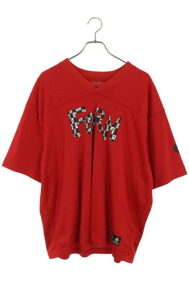 クロムハーツ サイズ:XL  PPO MESH WARM UP JERSEY MATTY BOY FORMプリントメッシュTシャツ 中古 GZ11