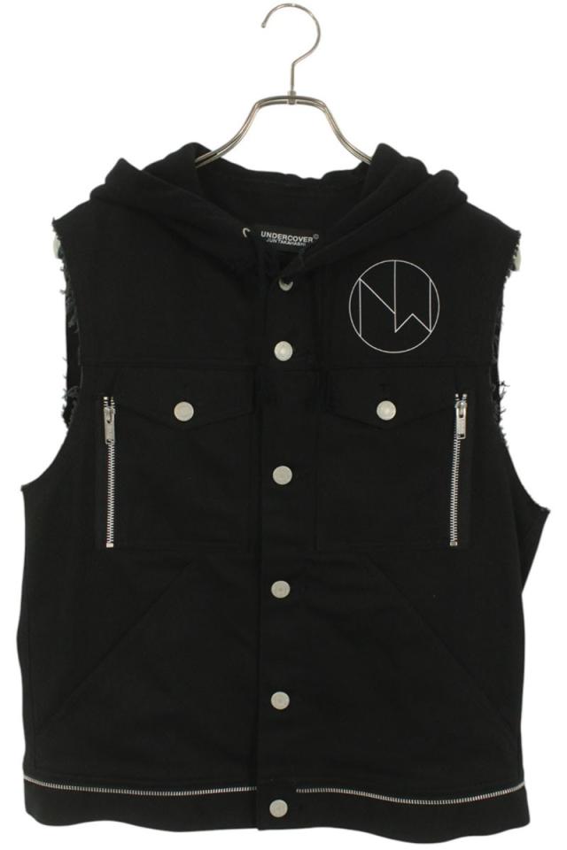 アンダーカバー サイズ:2  UCW4001-2 フード付きベスト 中古 BS99