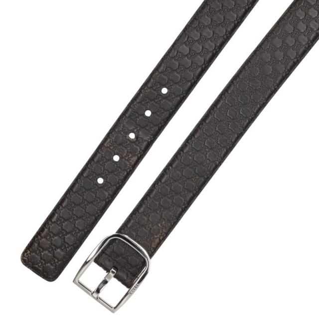 グッチ サイズ:90/36  449716 GGロゴレザーベルト 中古 BS99