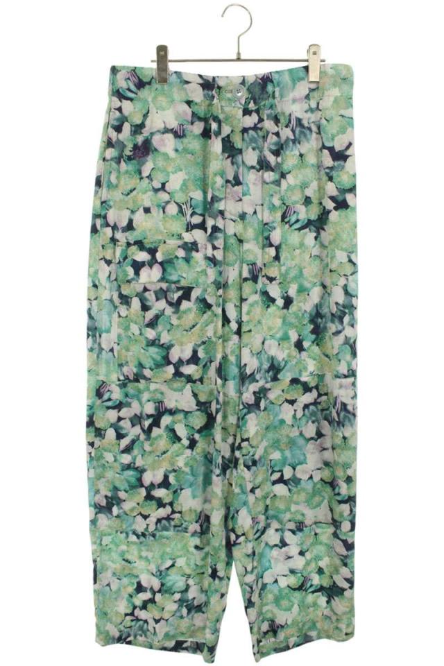 ドリスヴァンノッテン サイズ:M フローラル総柄ビスコースロングパンツ 中古 BS99