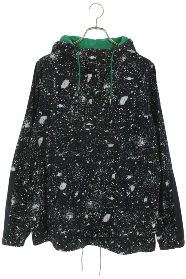 ステューシー サイズ:XL ギャラクシープリントハーフジップパーカーブルゾン 中古 BS99