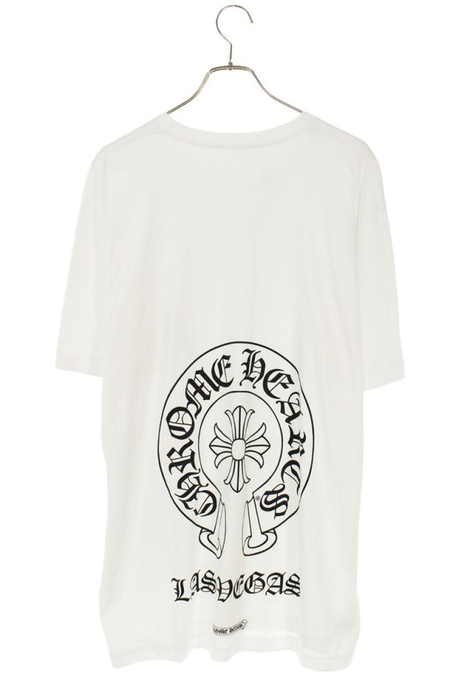 クロムハーツ サイズ:XL  CH T-SHRT LTD ラスベガス限定バックホースシューTシャツ 中古 SJ02 クロムハーツ サイズ:XL CH T-SHRT LTD ラスベガス限定バックホース