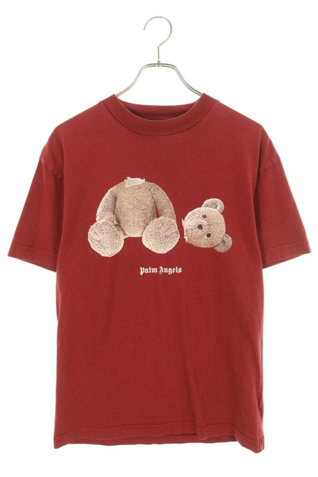 パームエンジェルス サイズ:S  PMAA001S21JER018 ベアプリントTシャツ 中古 BS99