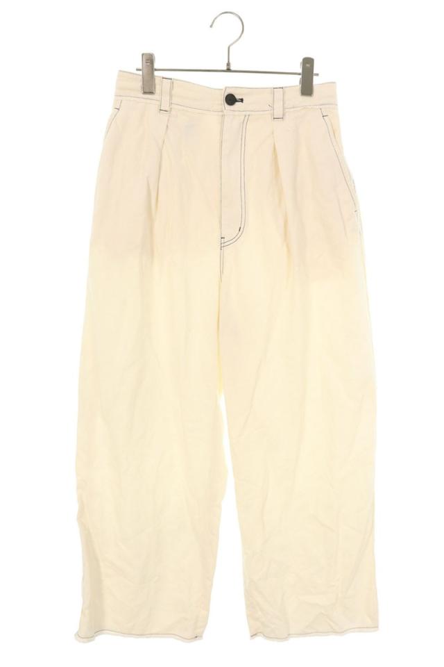 メゾンスペシャル サイズ:44  11211461310 タックステッチロングパンツ 中古 BS99