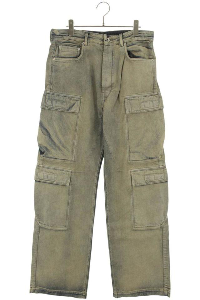 ダークシャドウ サイズ:30インチ  25AW  DU02E7361-DMP DOUBLE CARGO JEANS ダブルカーゴデニムパンツ 中古 OM10