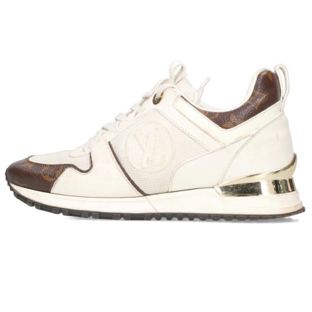 ルイヴィトン サイズ:36  ランアウェイ・ライン LVロゴレザースニーカー 中古 BS99