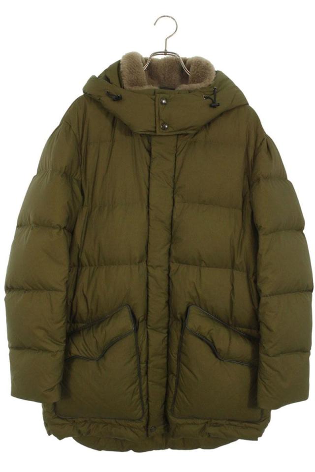 エンメティ サイズ:54 ムートン切替ナイロンダウンジャケット 中古 BS99 エンメティ サイズ:54 ムートン切替ナイロンダウンジャケット 中古 BS99