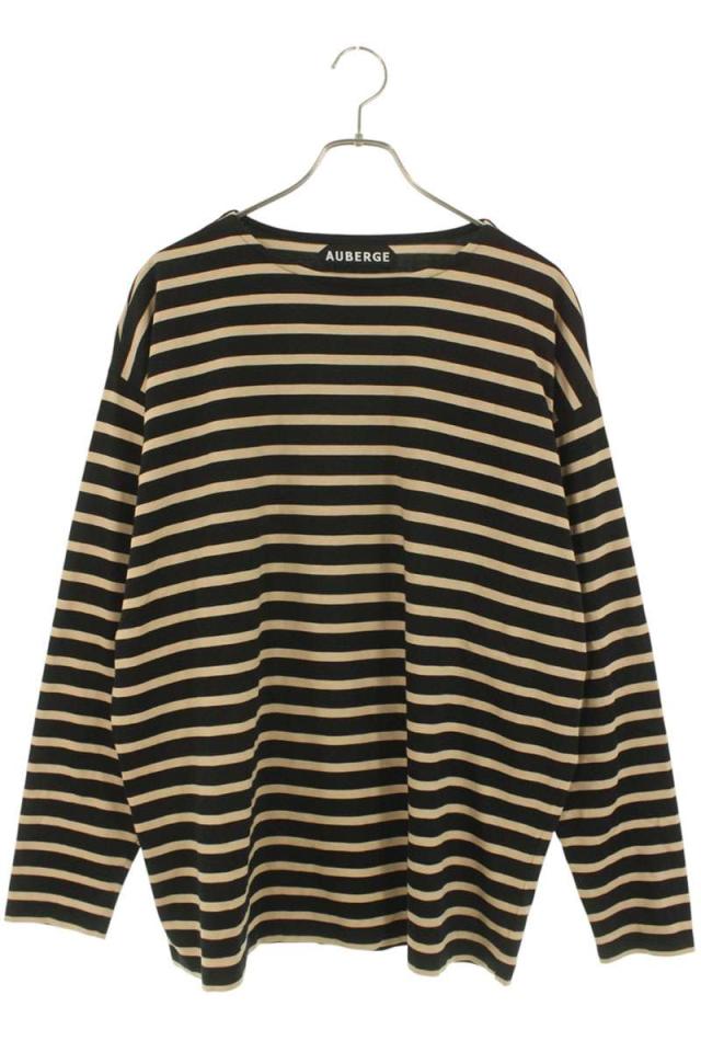 オーベルジュ サイズ:44 COCOボーダー長袖カットソー 中古 BS99