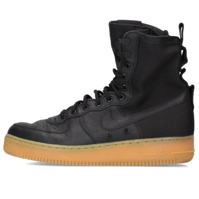 ナイキ サイズ:29cm  SF AIR FORCE 1 BLACK GUM 864024-001 エアフォースワンブラックガムスニーカー 中古 BS99