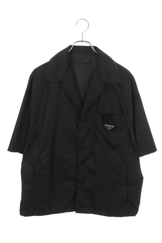 プラダ サイズ:M  SC449 Re-Nylonトライアングルロゴ半袖シャツ 中古 SB01