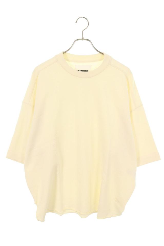 ジルサンダープラス サイズ:S  JPUQ707527 ロゴ刺繍スウェットTシャツ 中古 OM10