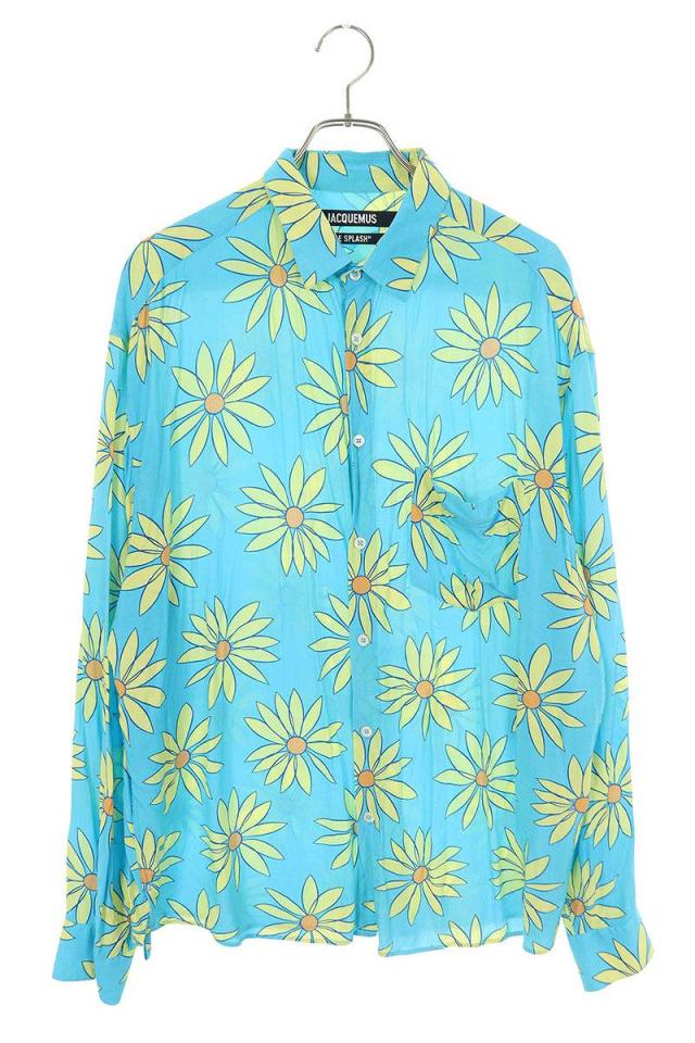 ジャックムス サイズ:50  LE SPLASH フラワー総柄長袖シャツ 中古 BS99