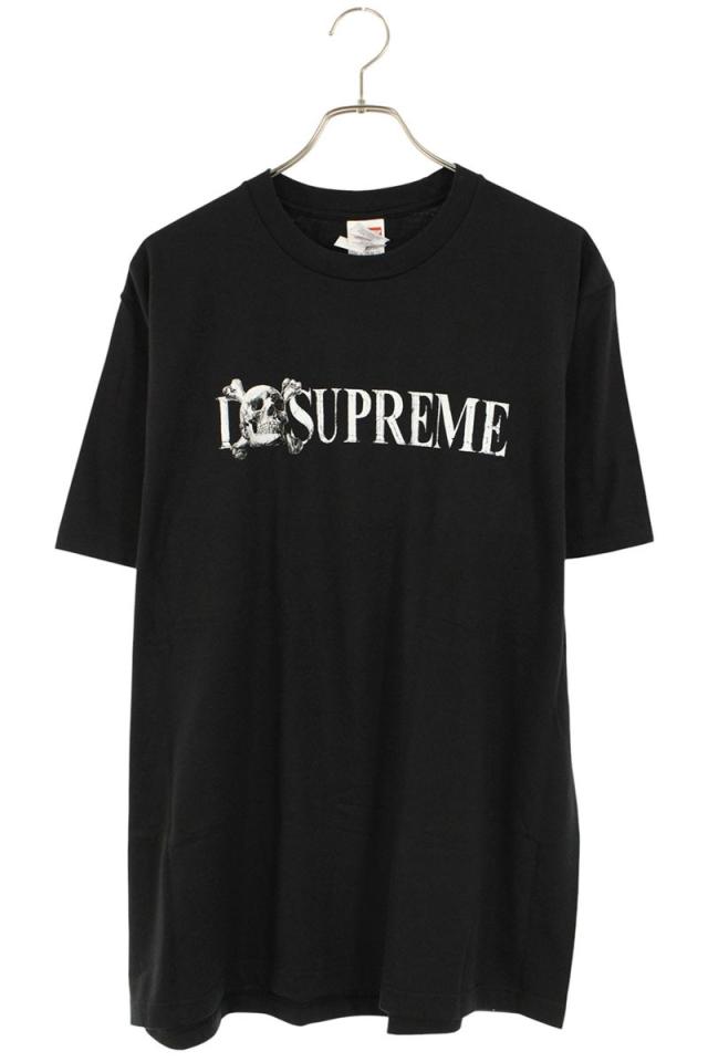シュプリーム サイズ:M  25AW  Skull Tee スカルロゴプリントTシャツ 中古 SB01