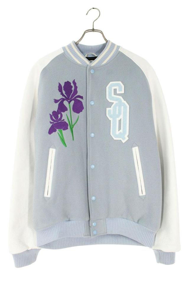 シークエル サイズ:L 袖レザースタジャンブルゾン 中古 BS99