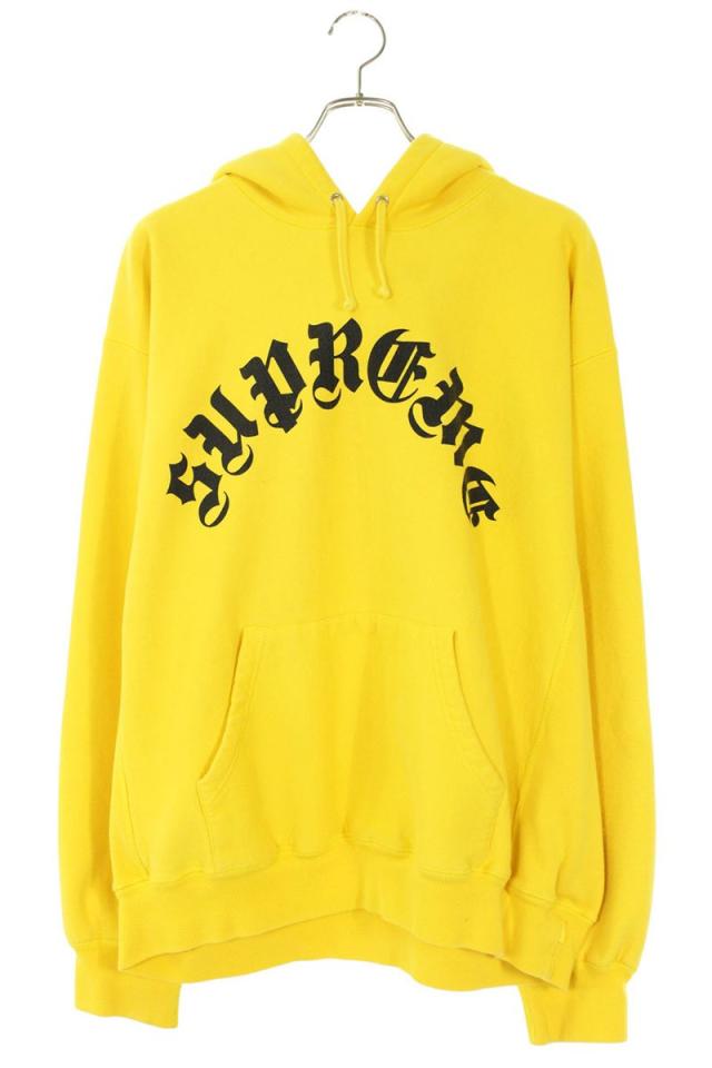 シュプリーム サイズ:L  24AW  Printed Arc Hooded Sweatshirt プリンテッドアーチロゴパーカー 中古 BS99