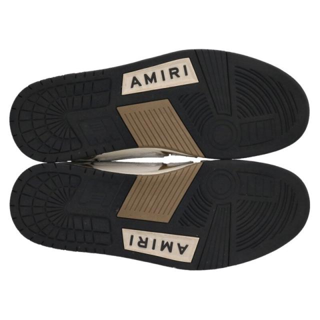 アミリ サイズ:30cm SKEL TOP HI スケルトップ ハイカットレザー