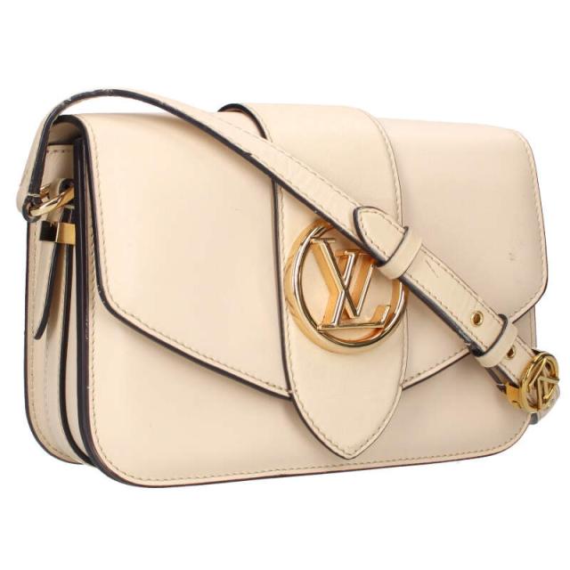 ルイヴィトン   M55950 LVポンヌフ レザーショルダーバッグ 中古 BS99