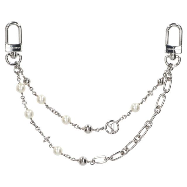 LOUIS VUITTON シルバー ミッドナイトパール ネックレス　チョーカー Midnight Pearl Choker S00 - Women - Fashion Jewelry | LOUIS VUITTON ®