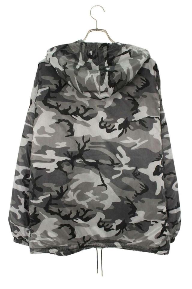 セリーヌ サイズ:46 2W732153Q カモフラ柄ハーフジップナイロン