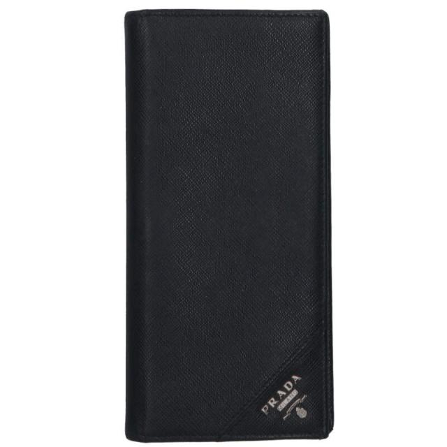 プラダ   2MV836 サフィアーノレザー 2つ折長財布 中古 BS99